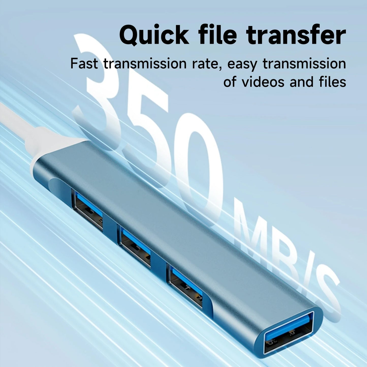 4-in-1 USB-C Hub