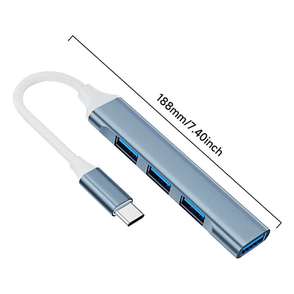 4-in-1 USB-C Hub