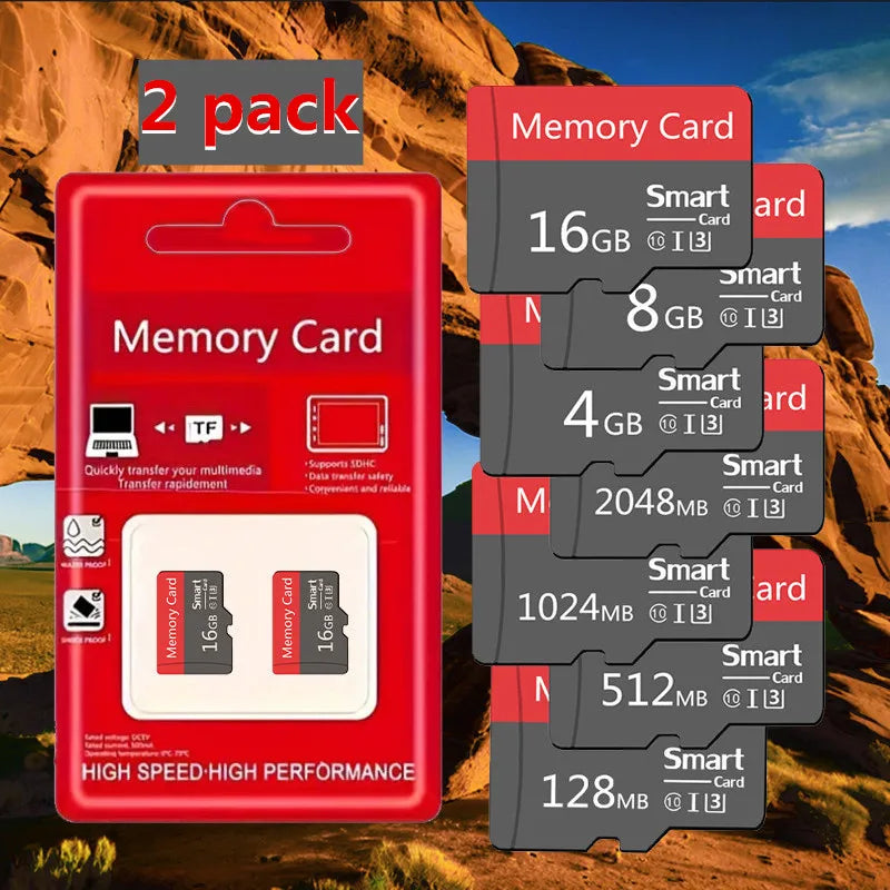 2-Pack Micro SD Cards