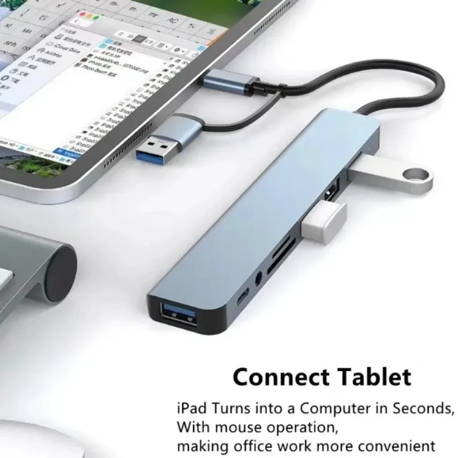 8-in-2 USB-C Hub
