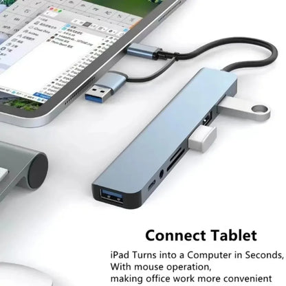8-in-2 USB-C Hub