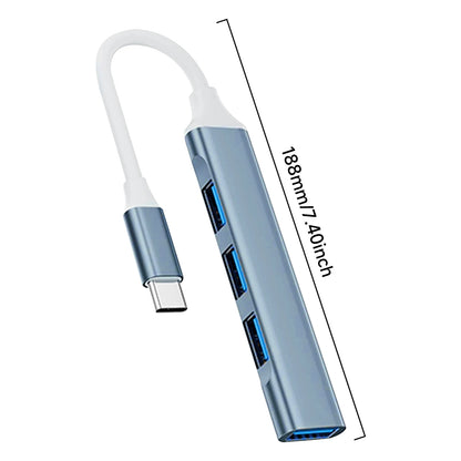 4-in-1 USB-C Hub